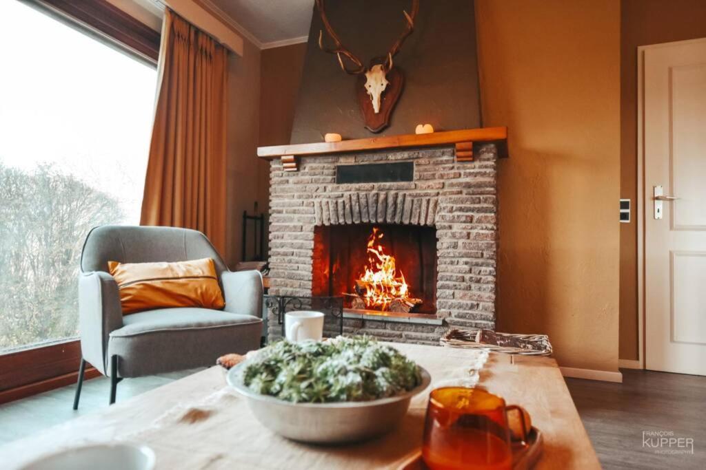 Le Heron 28Pers, Malmedy- Home Cinema, Balneo, Sauna, Jardin Εξωτερικό φωτογραφία